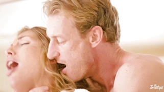 August Ames gets fucked by Ryan McLane standing