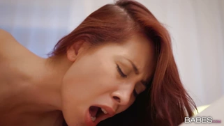 Paula Shy gets sperm on her ass after doggystyle fucking