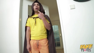 Atlanta Moreno and Geishakyd get facialed by Pavlos Hard