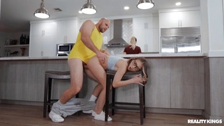 Macy Meadows gets banged by Jmac standing