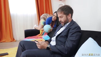 Lacey Jayne gets pussy licked under her HB's nose