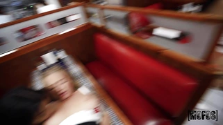 Elana Bunnz gets shaved pussy fucked in POV