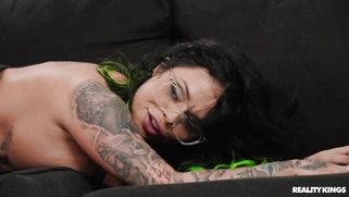 Inked XWife Karen gets fucked by Jmac doggystyle