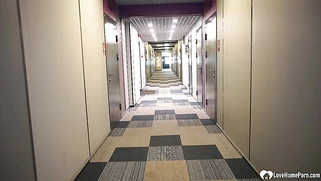 Stranger in the hotel gets a good cock