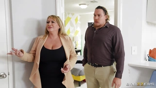 Misty Meaner has fun with dildo and vibrator