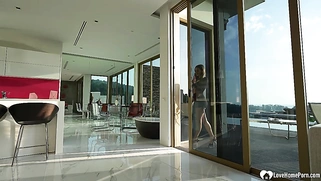 Her outfit made my cock rock hard