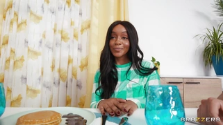 Lily Starfire gives sneakily blowjob to Dan Damage