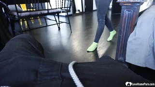 Stepsister comforts me with a good blowjob