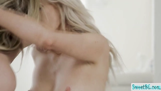 Gorgeous stepsisters rimming and pussy licking