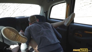 Zazie Skymm gets pussy banged on the backseat