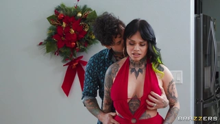 XWife Karen being fucked is licking Connie Perignon's pussy