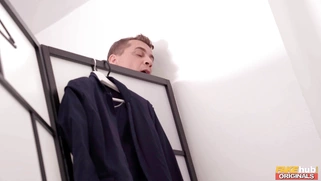 Clea Gaultier gets jizz on her big tits