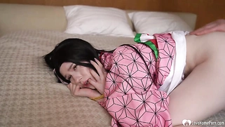 Nezuko loves getting her pussy fucked without mercy