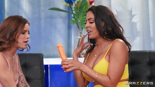 Luna Star and Jesse Pony have fun with sex toys