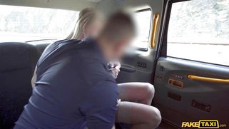 Letty is sucking cock on the backseat