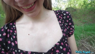 Arina Shy is sucking cock in POV