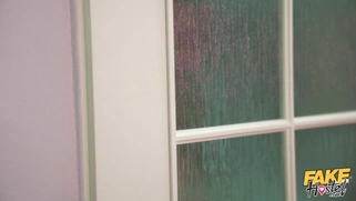 Baby Kxtten is sucking cock next to her [censored] BF