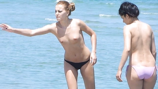 Young nudist cuties caught on camera