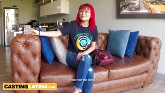 Latina turning into hoe on casting couch