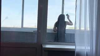 Teacher came to fuck after her classes