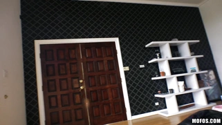 Angel Smalls was almost caught being fucked standing up