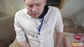 Charlie Red gets facialed after riding cock