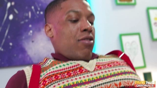 Lena Coxx is sucking huge black shaft