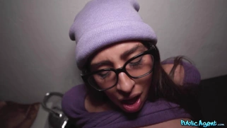 Ale Danger gets her shaved pussy fucked in POV