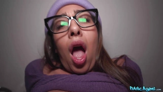 Ale Danger gets her shaved pussy fucked in POV