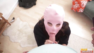 Jennifer Mendez gives blowjob to Liam Salvatore