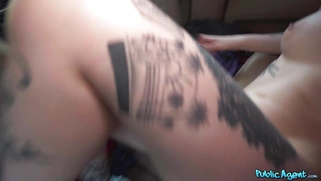 Greta Foss got her mouth full of cum after pussy fucking