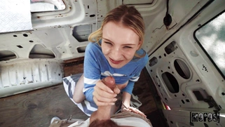 Carly Rae gets facialed by Peter Green