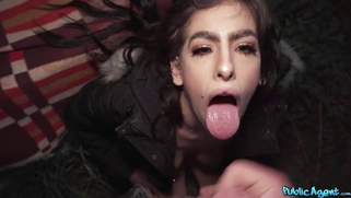 Alicia Trece got cum in her mouth