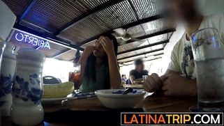 Amateur Colombian babe fucked roughly