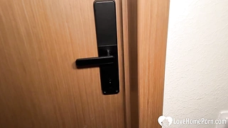 She missed the room but loved being fucked