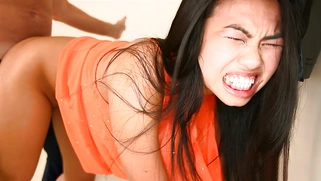 Cindy Starfall getting her tight asian pussy pounded