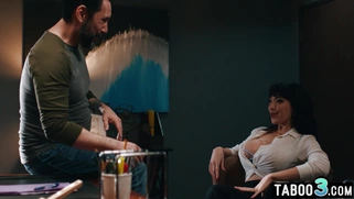 Naughty latina MILF fucked roughly