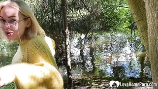 Blonde in the park wanted fresh cock