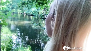 Blonde in the park wanted fresh cock