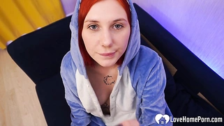 Stich gets her pussy plowed without mercy