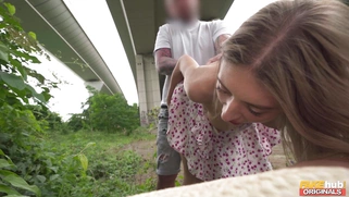 Fanta Sie gets fucked by Martin Gun standing in POV