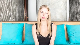 Girl fucks her therapist on the couch