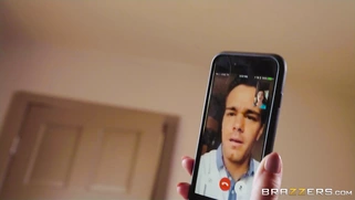 Husband watches his wife Ivy Lebelle being fucked