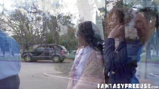 Teen schoolgirls Sarah Lace and Willow Ryder seduce their teacher for better grades