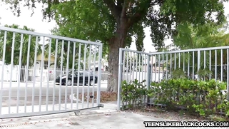 Sexy brunette teen Kacey Quinn pussy drilled deeply and raw