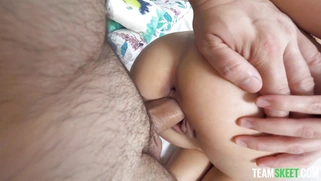 Shelena gets her pussy drilled doggystyle