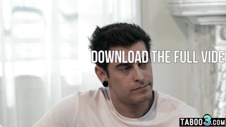 Stepson has to cheer up asian MILF mom