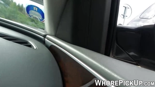 Picked up street lady makes client cum after doggystyle