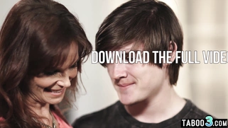 Redhead mature stepmom seducing stepson