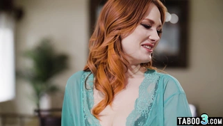 Guy fucks his stepmom in front of her BF